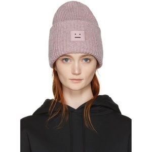 Acne studios Pansy Beanie Pink